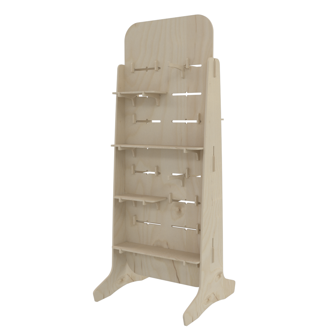 Modüler Plywood Panelli Teşhir Standı (PANEL) - Görsel 6
