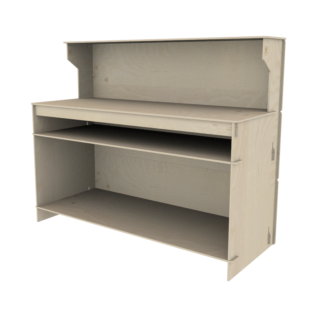 Plywood Karşılama Bankosu 04241 - Görsel 11