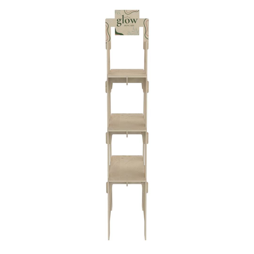 Üçgen Plywood Teşhir Standı (TRIANGLE) - Görsel 8
