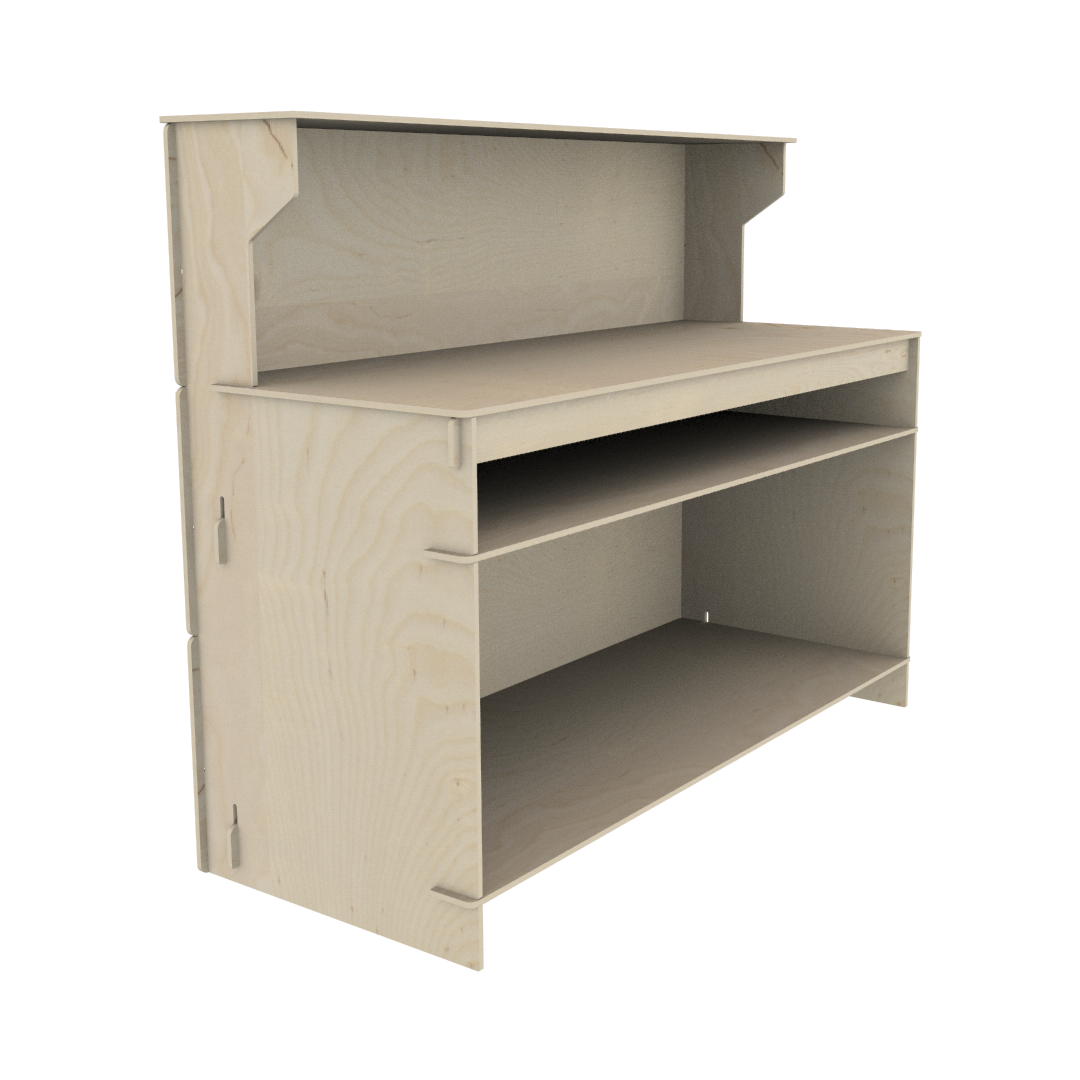 Plywood Karşılama Bankosu 04241 - Görsel 9