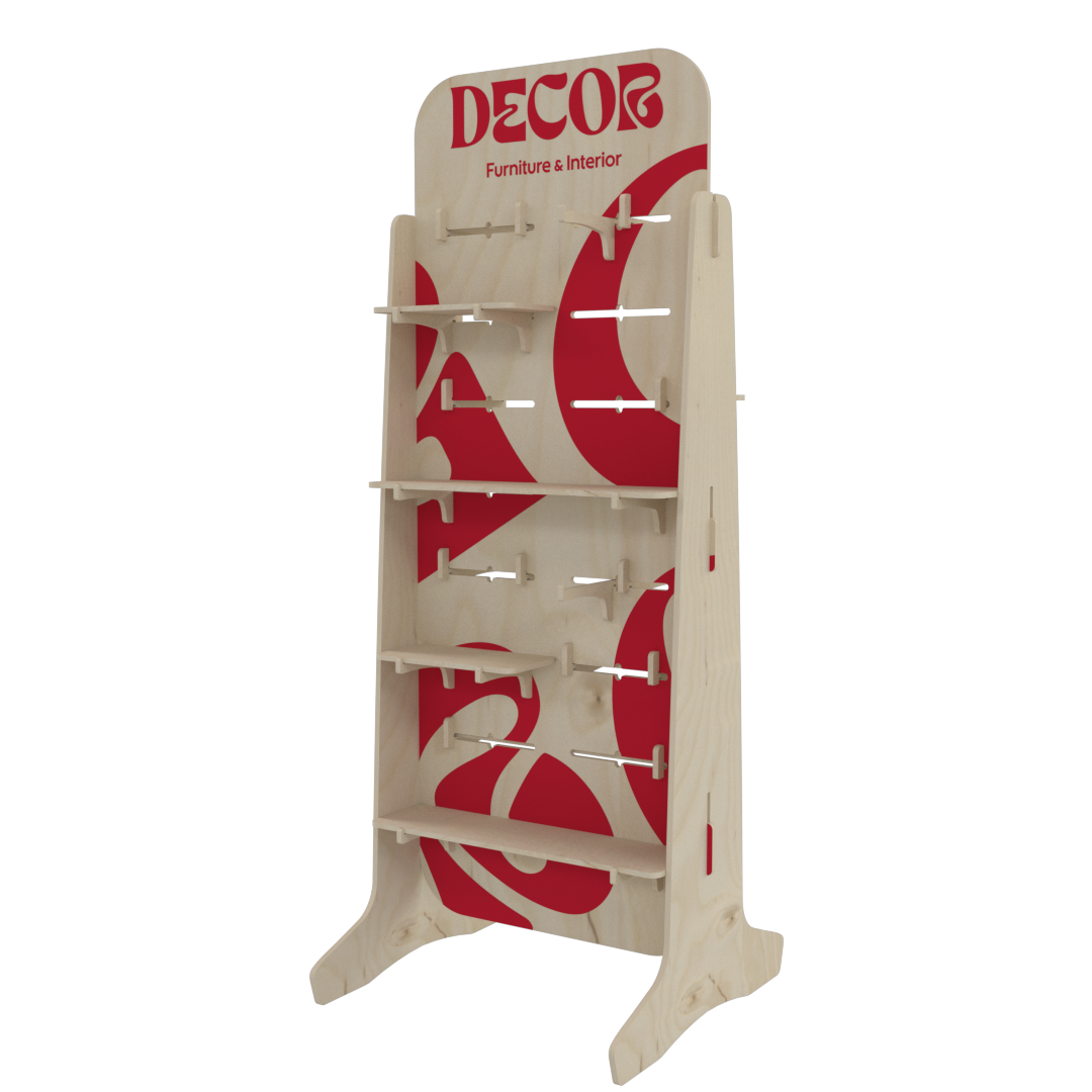 Modüler Plywood Panelli Teşhir Standı (PANEL) - Görsel 5