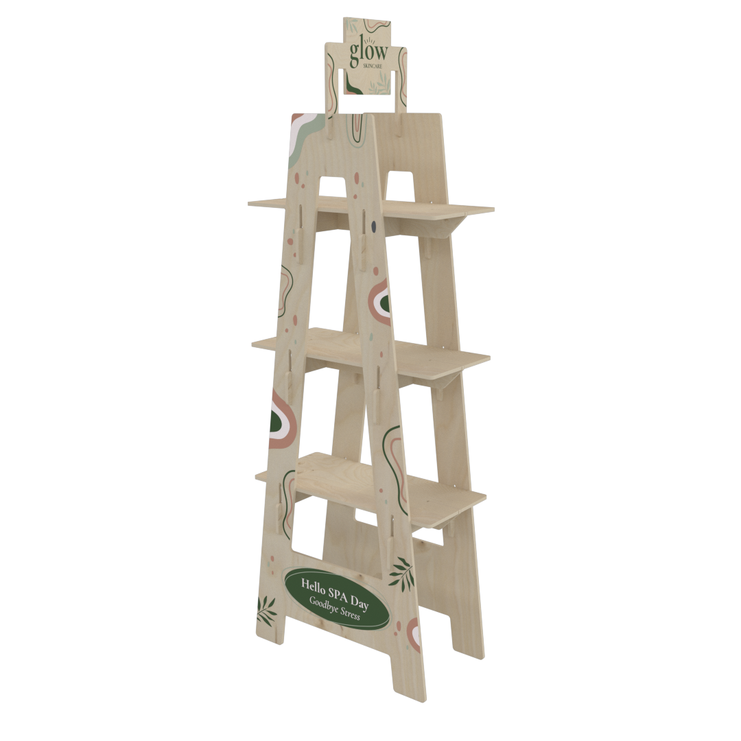 Üçgen Plywood Teşhir Standı (TRIANGLE) - Görsel 5