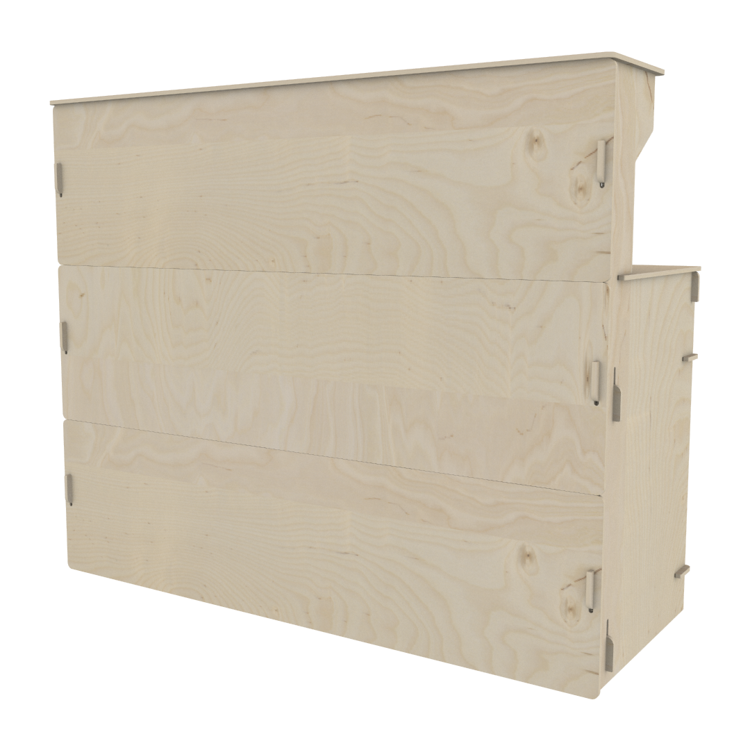 Plywood Karşılama Bankosu 04241 - Görsel 5