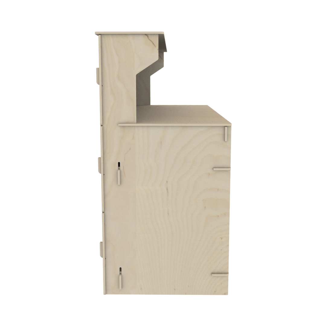 Plywood Karşılama Bankosu 04241 - Görsel 8