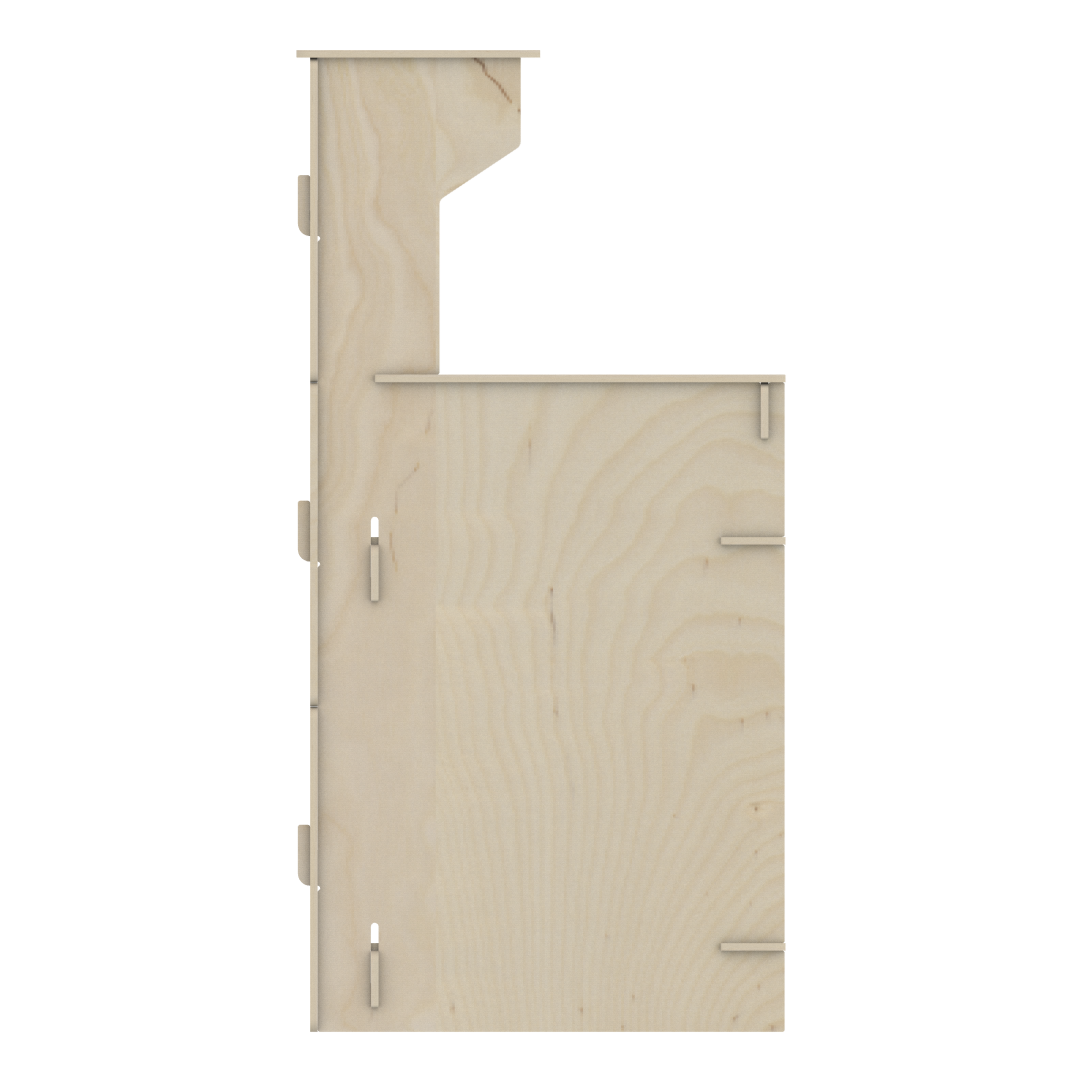 Plywood Karşılama Bankosu 04241 - Görsel 7