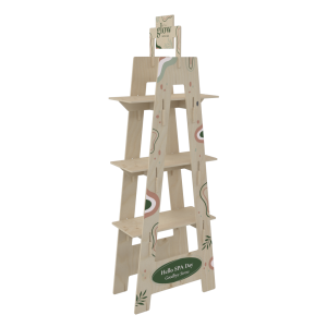 Üçgen Plywood Teşhir Standı (TRIANGLE)