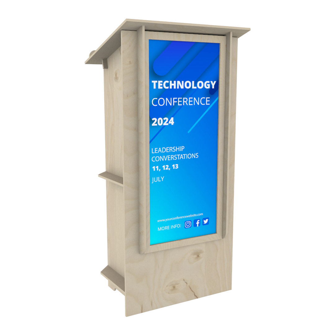 Plywood Kürsü / Podyum 04368