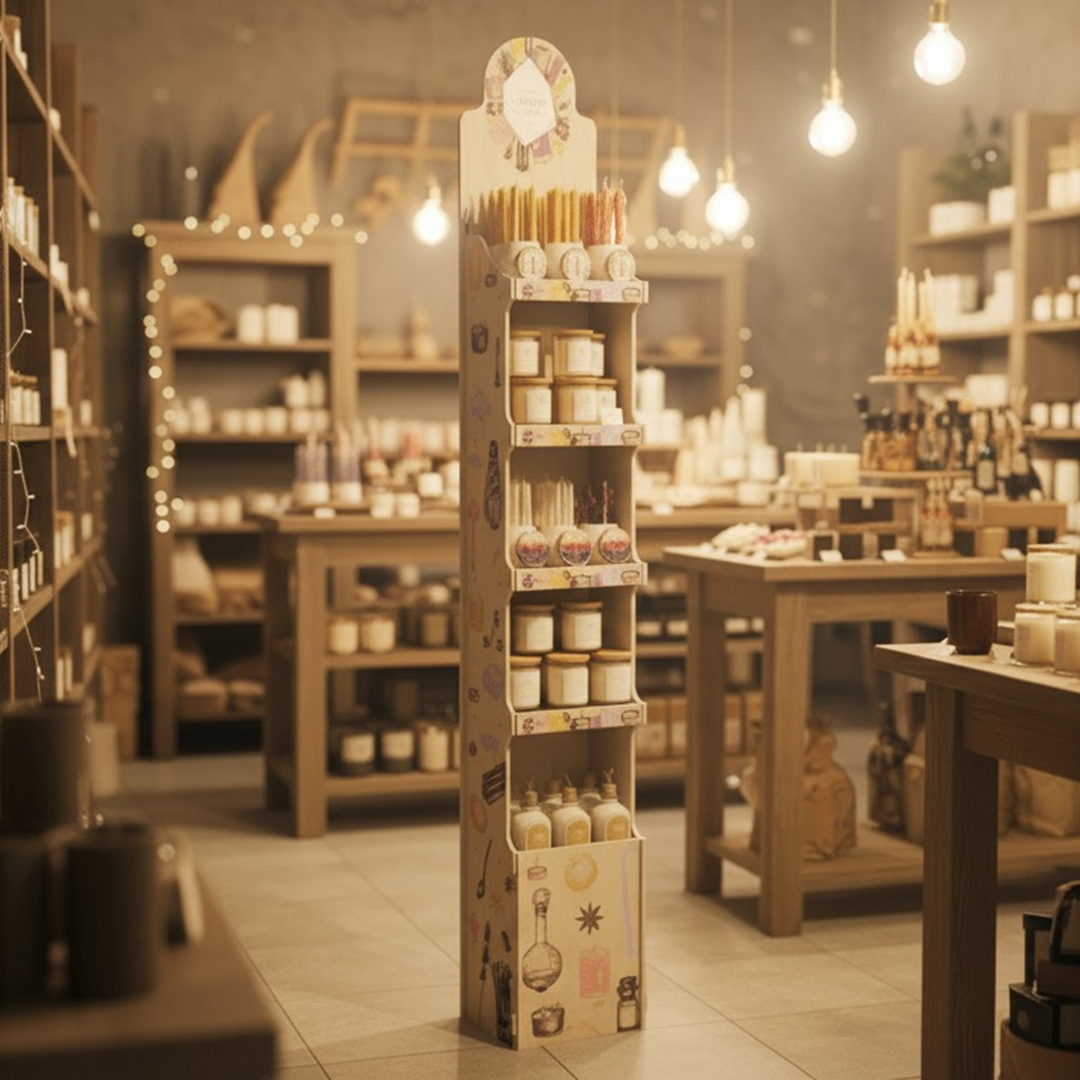 Kompakt Plywood Teşhir Standı (SMALL) - Görsel 9