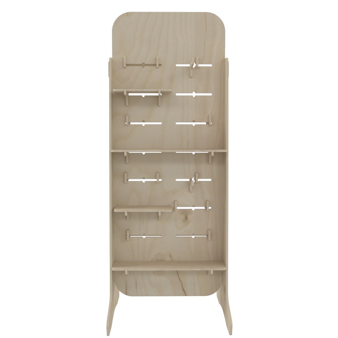 Modüler Plywood Panelli Teşhir Standı (PANEL) - Görsel 4