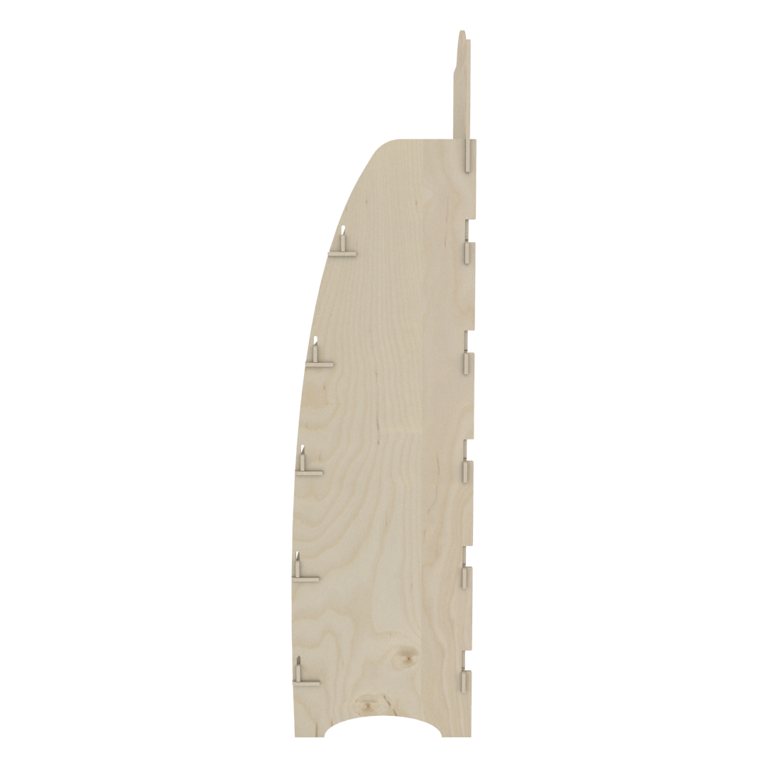 Kavisli Plywood Teşhir Standı (ARCADE) - Görsel 8