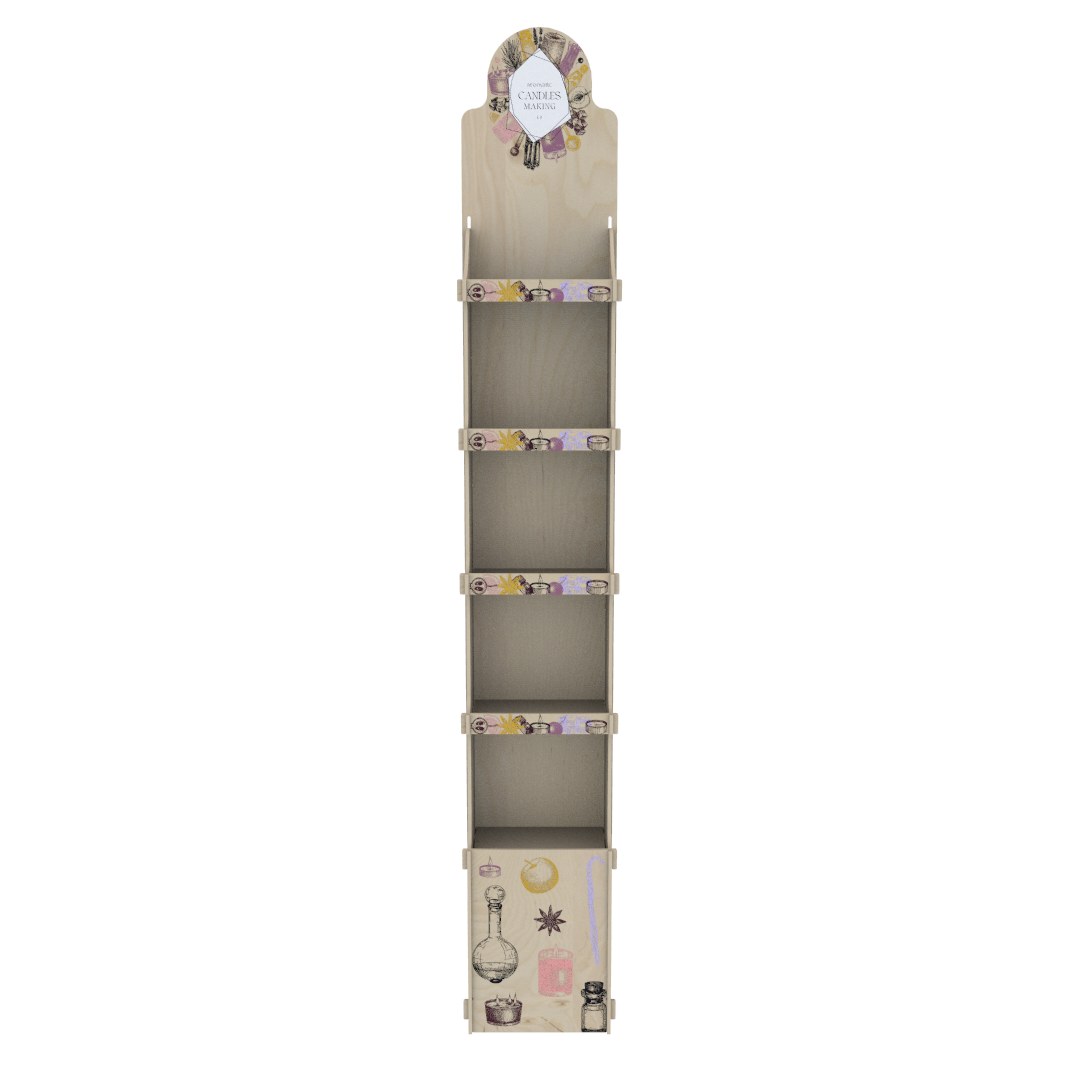 Kompakt Plywood Teşhir Standı (SMALL) - Görsel 3