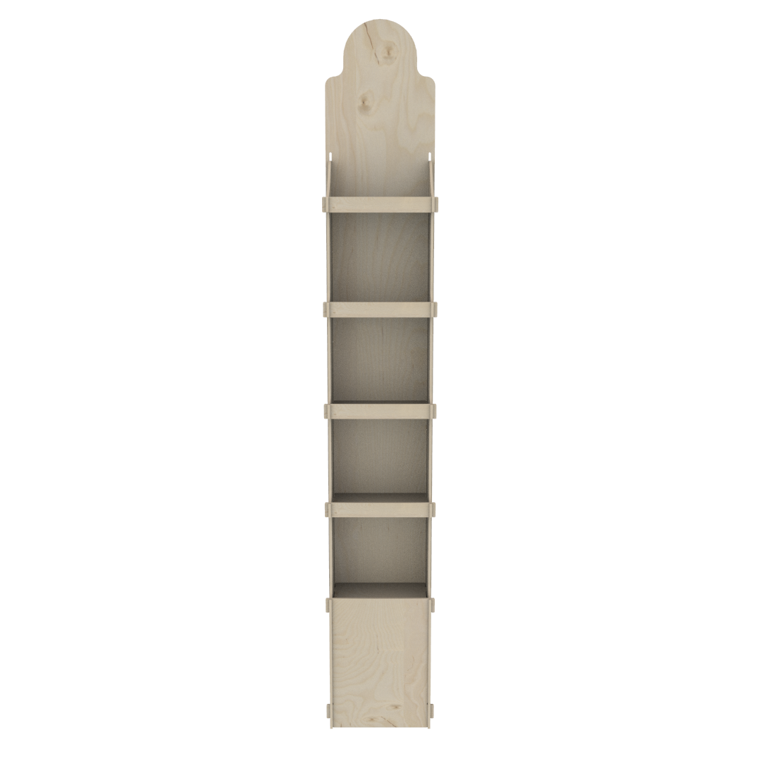 Kompakt Plywood Teşhir Standı (SMALL) - Görsel 4
