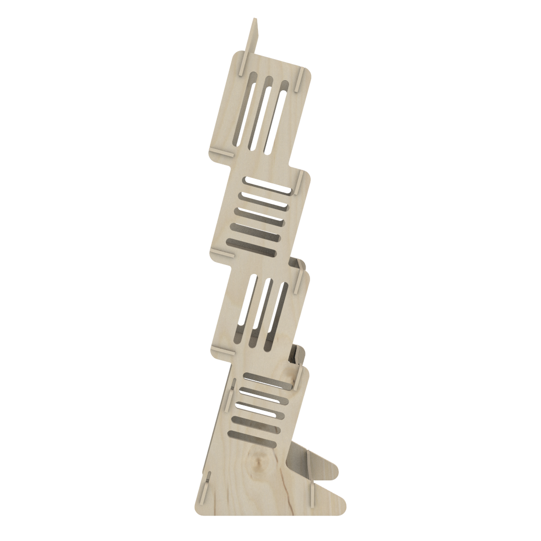 Plywood Broşür ve Katalog Standı (SPACE) - Görsel 7