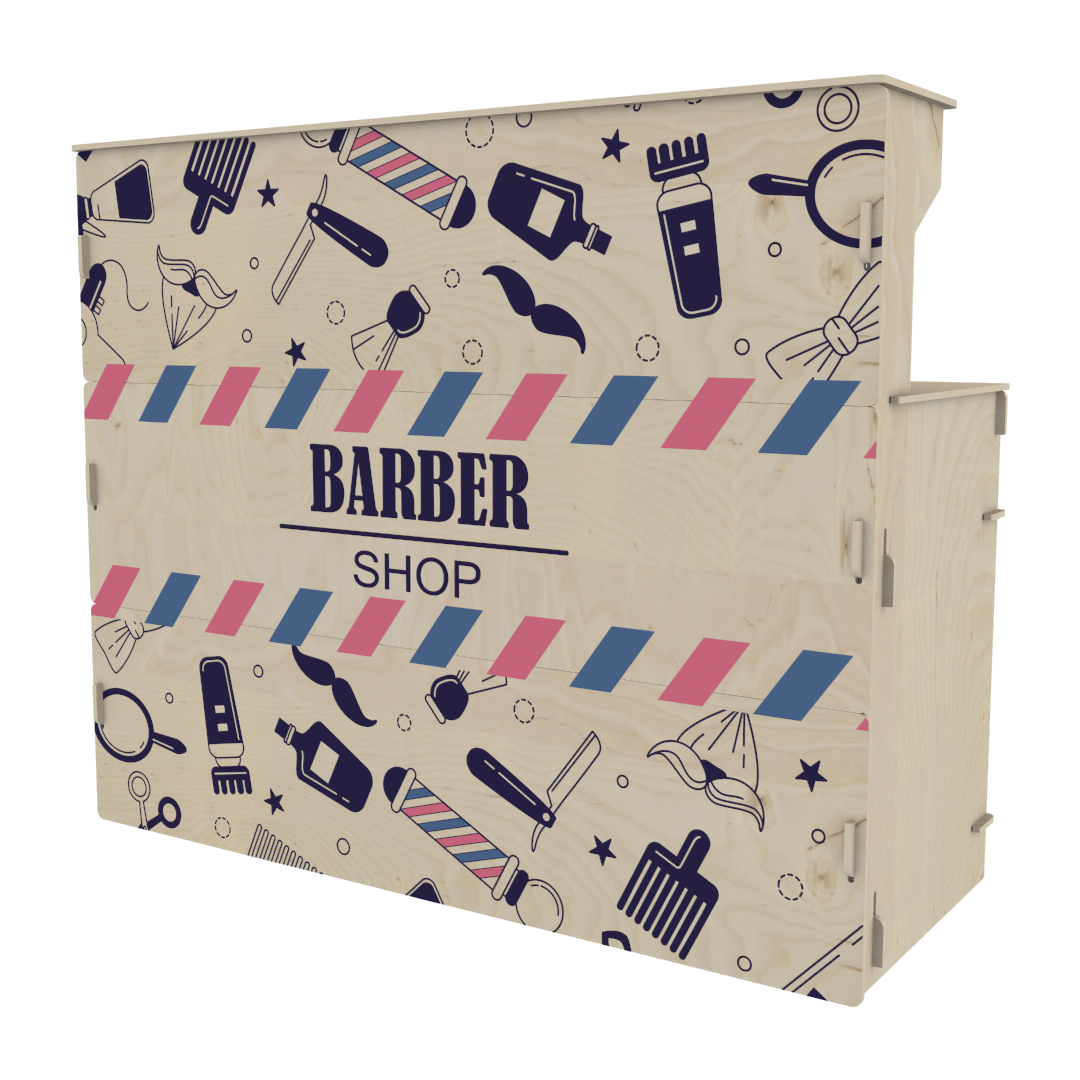Plywood Karşılama Bankosu 04241 - Görsel 6