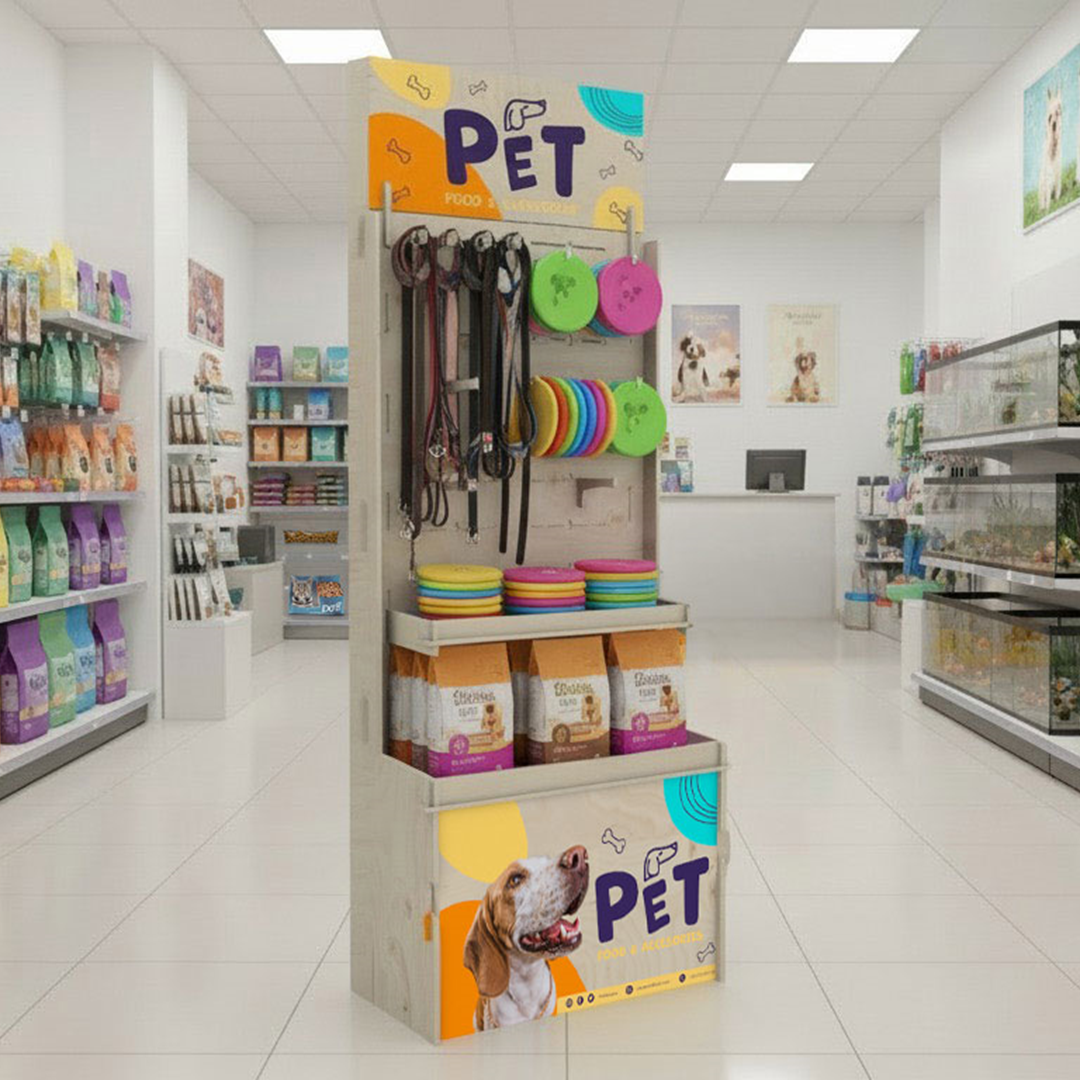 Yuvalı Panelli Plywood Teşhir Standı (SLOT) - Görsel 10